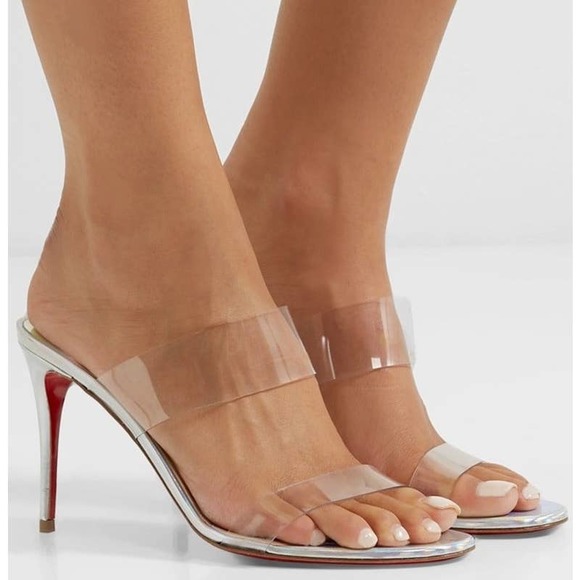 Christian Louboutin Shoes - Christian Louboutin White Just Nothing Sandals